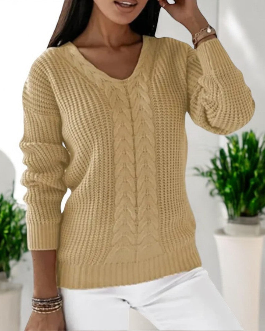 Mila - Pull en Tricot Décontracté pour Femme