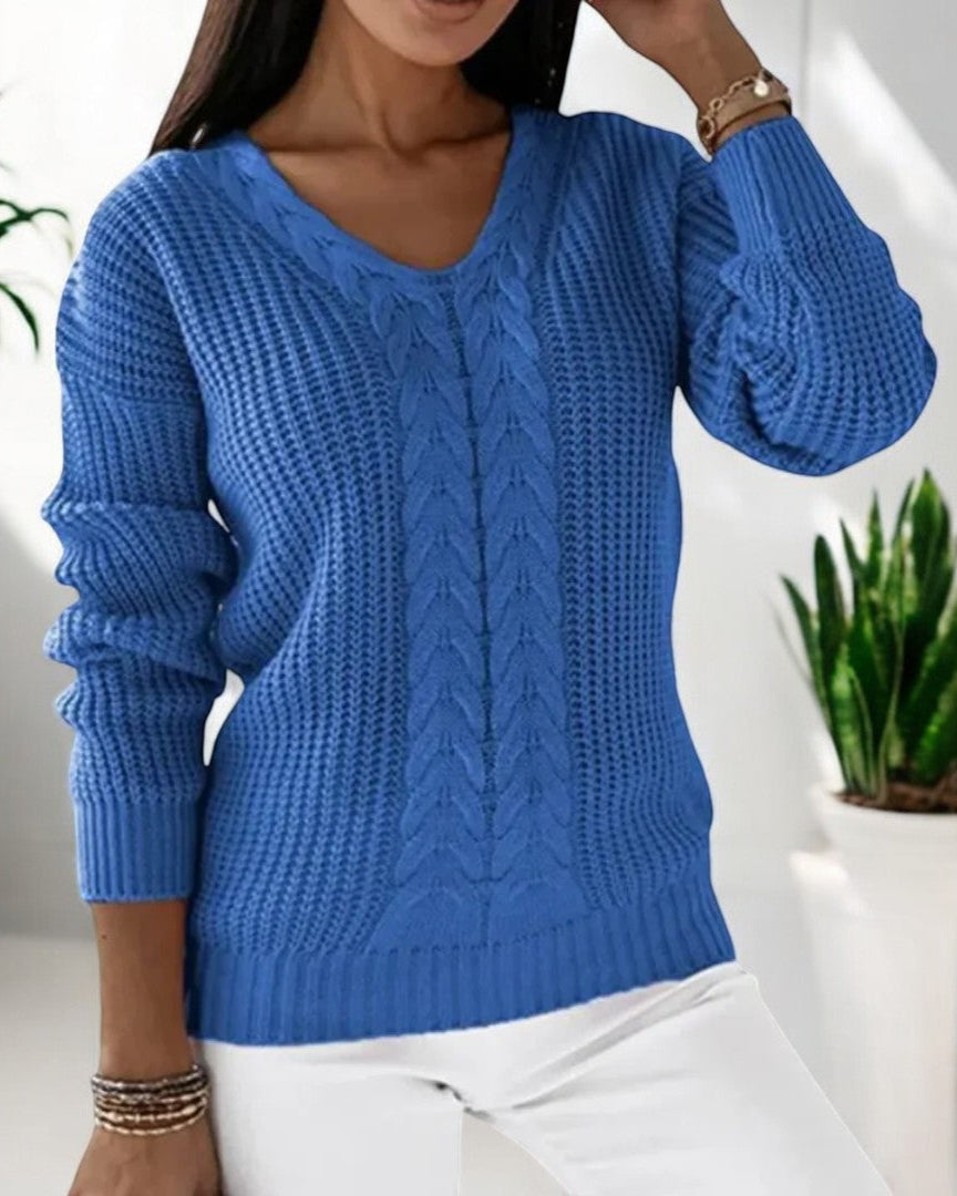 Mila - Pull en Tricot Décontracté pour Femme