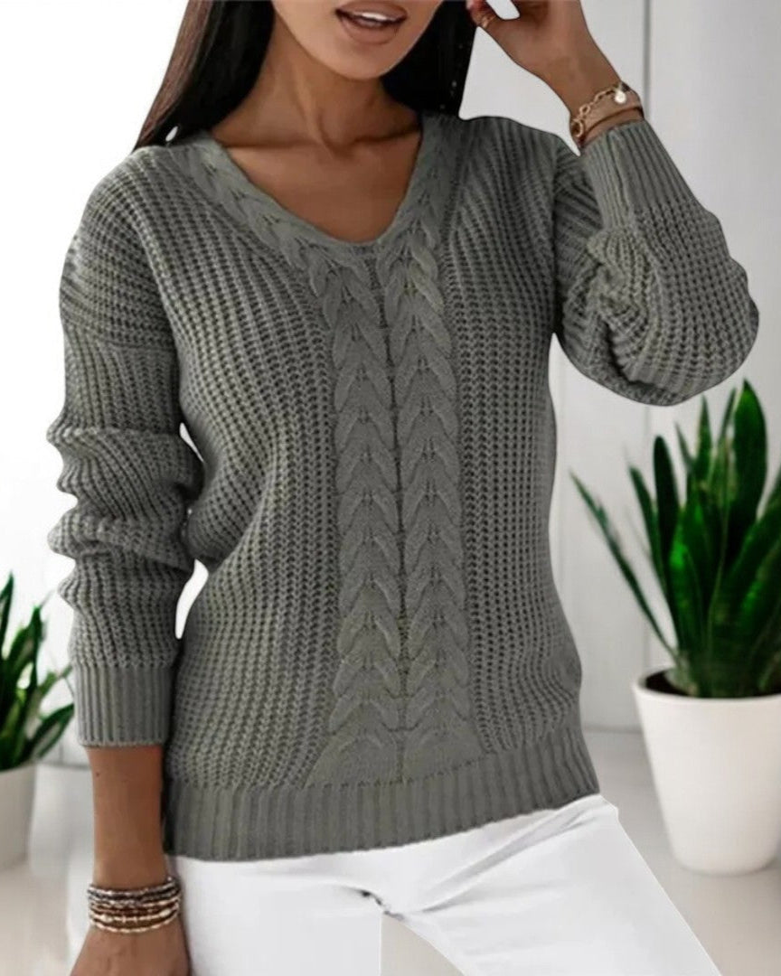 Mila - Pull en Tricot Décontracté pour Femme