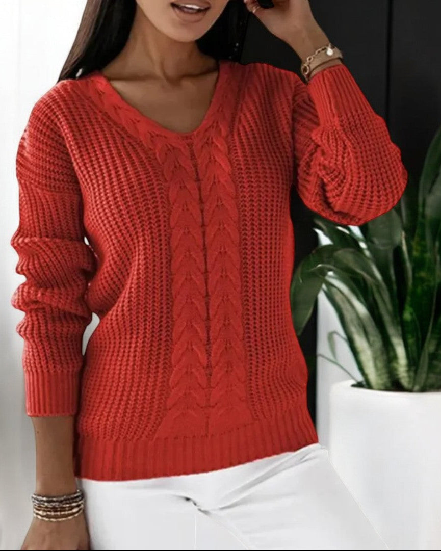 Mila - Pull en Tricot Décontracté pour Femme